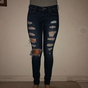 Ripped Medium Wash Jeans